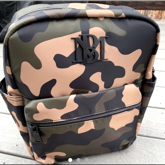 Badgley Mischka Camo Backpack 